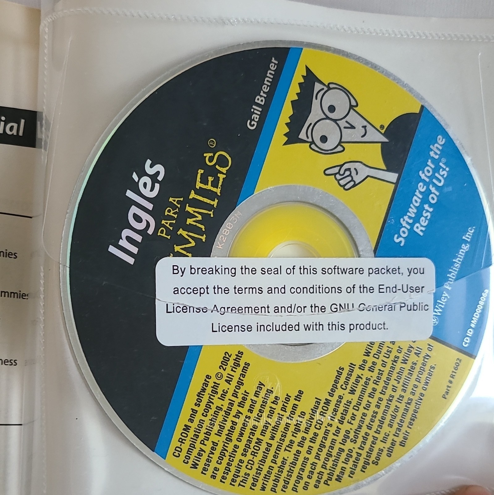 Inglés Para Dummies For Dummies Gail Brenner Book + Audio CD Beginner