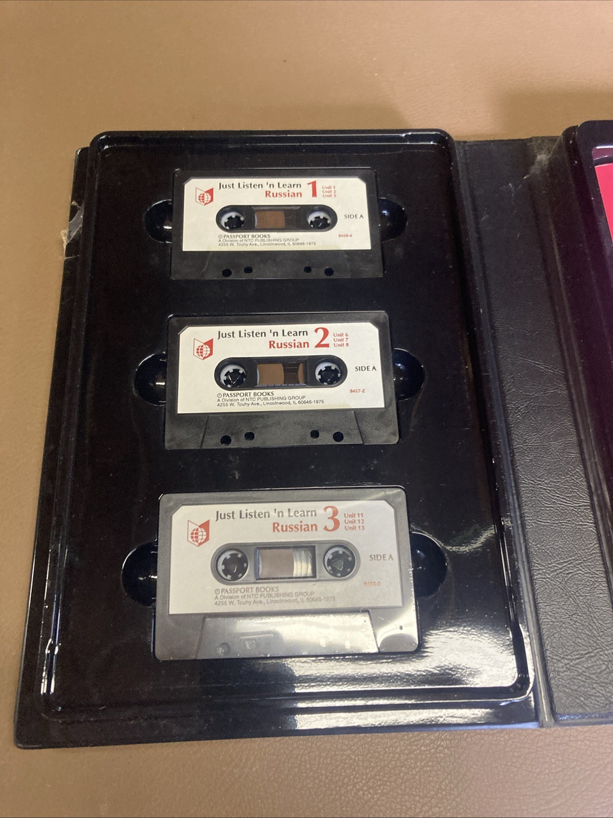 Just Listen And Learn Russian Cassette Tapes And Illustrated Book G3