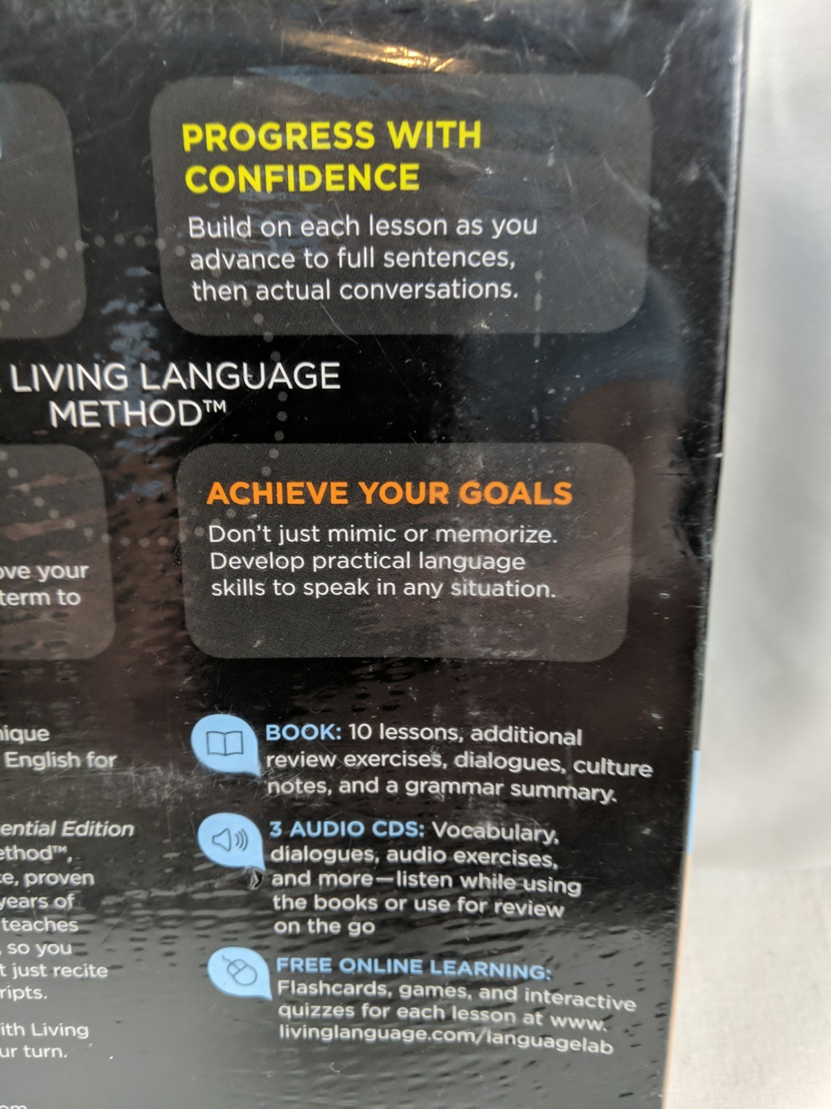 Living Language English, Essential Edition Beginner Learn To Speak English