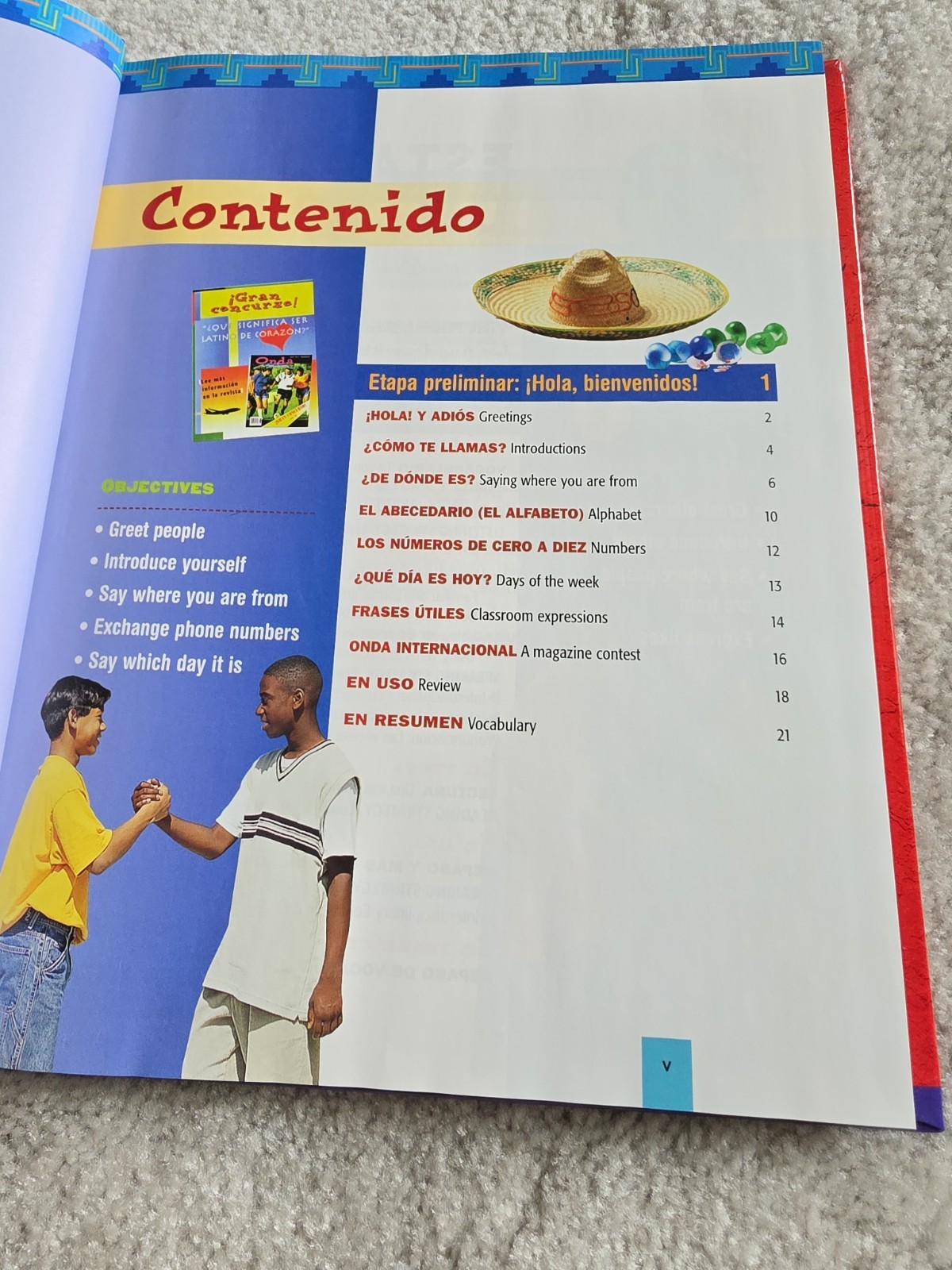McDougal Littell ¡En español! 1a Teacher’s Edition Hardcover 2000