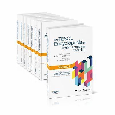 The TESOL Encyclopedia of English Language Teaching 8 Volume Set Brand New Wiley