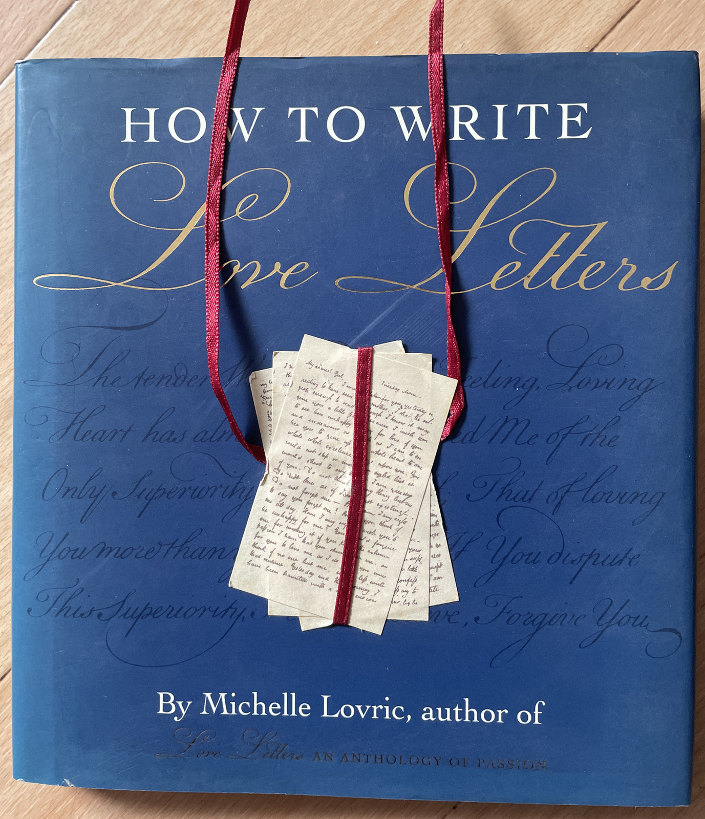 MICHELLE LOVRIC. HOW TO WRITE LOVE LETTER. HARDCOVER WJACKET. 029783570X
