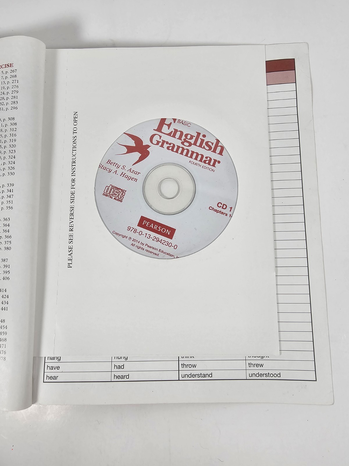 Basic English Grammar with Audio CD, without Answer Key (4th Edition) by Azar…