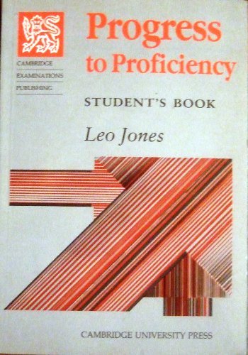 Progress to Proficiency Std Book By Leo Jones