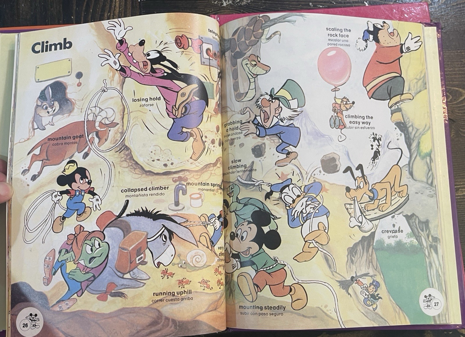 Disney Learn English Books for Spanish Speakers – Bilingual Storybooks Lot of 5