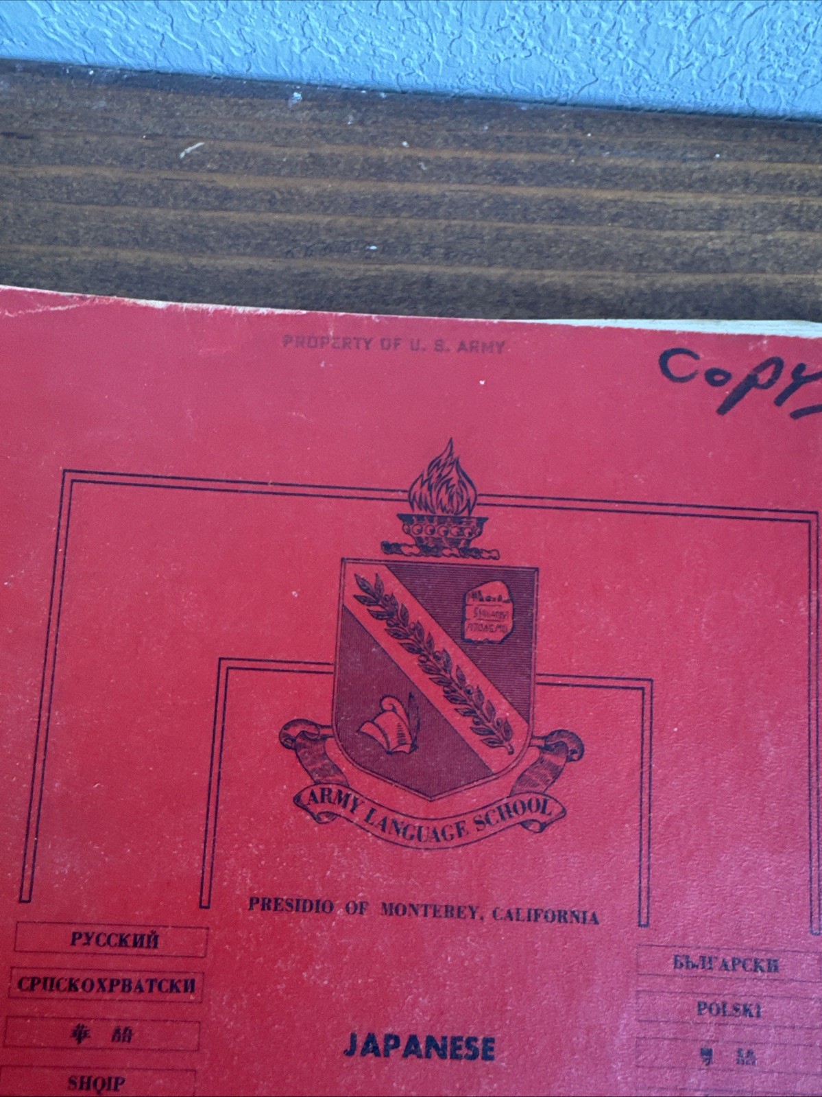 1959 U.S. Army Fort Bragg Language School Book Japanese Volume II Lesson 7-18