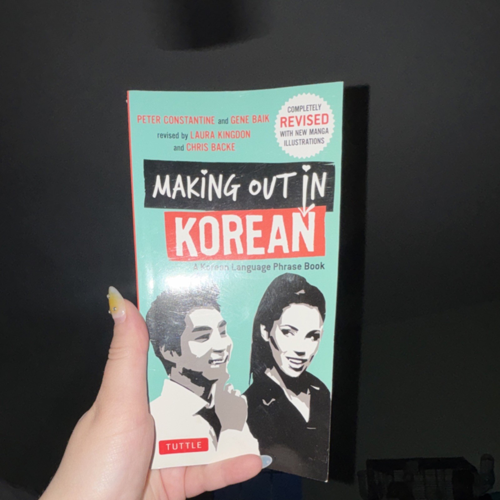 Tuttle Publishing Korean Phrase Book Revised Edition by Constantine & Baik