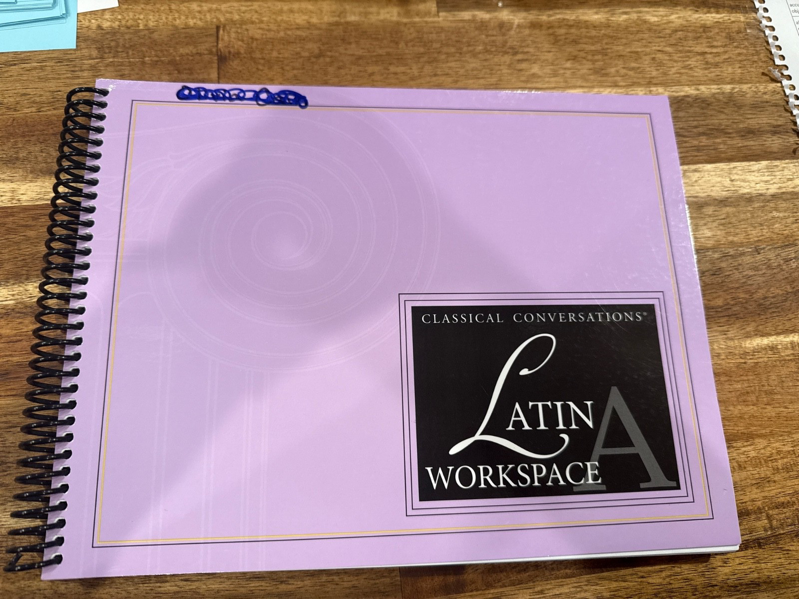 Classical Conversations Latin Workspace A Multimedia (2016, Spiral)