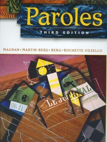 Paroles (French Edition)
