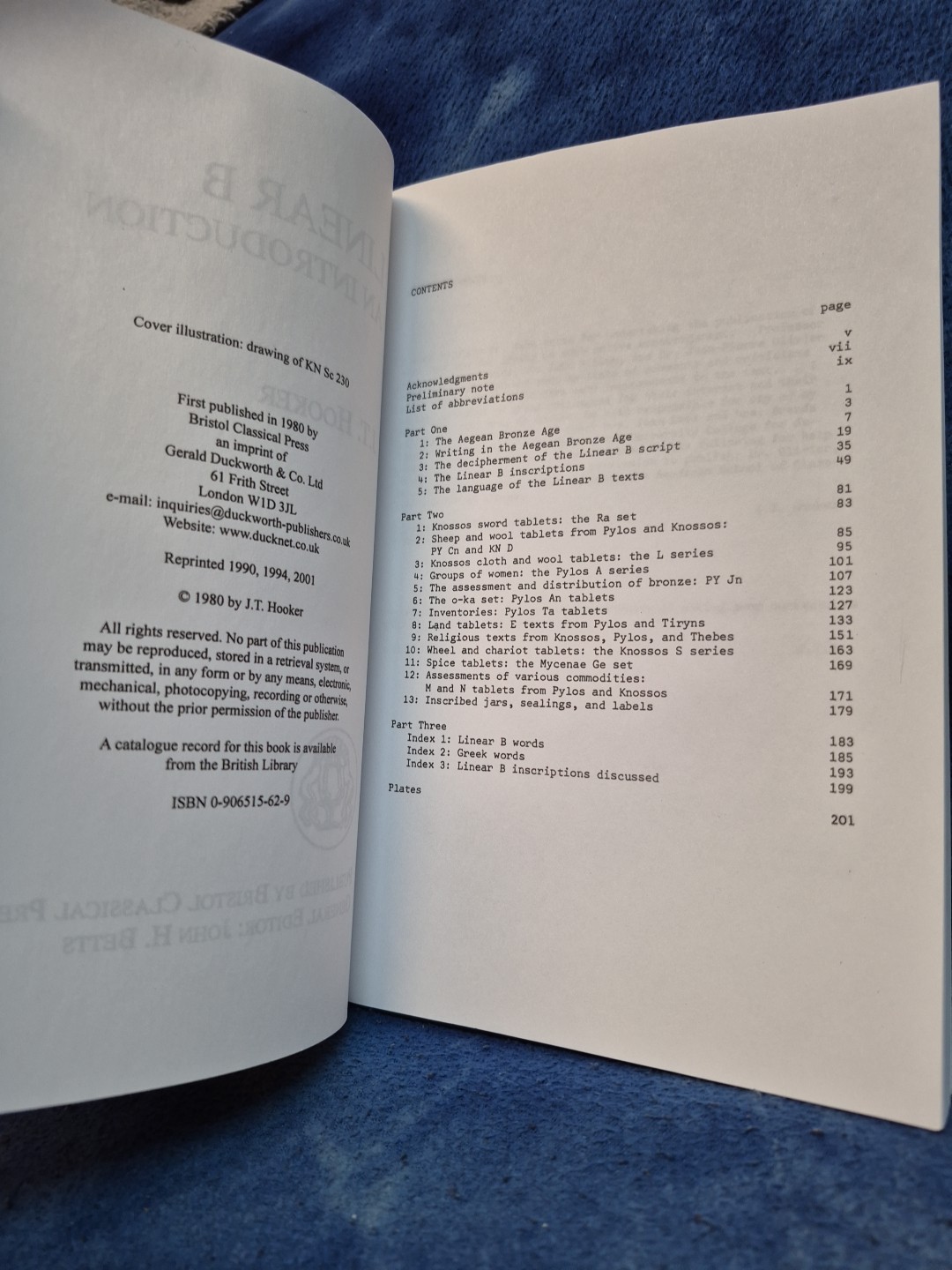Linear B: An Introduction by J.T. Hooker (English) Paperback Book