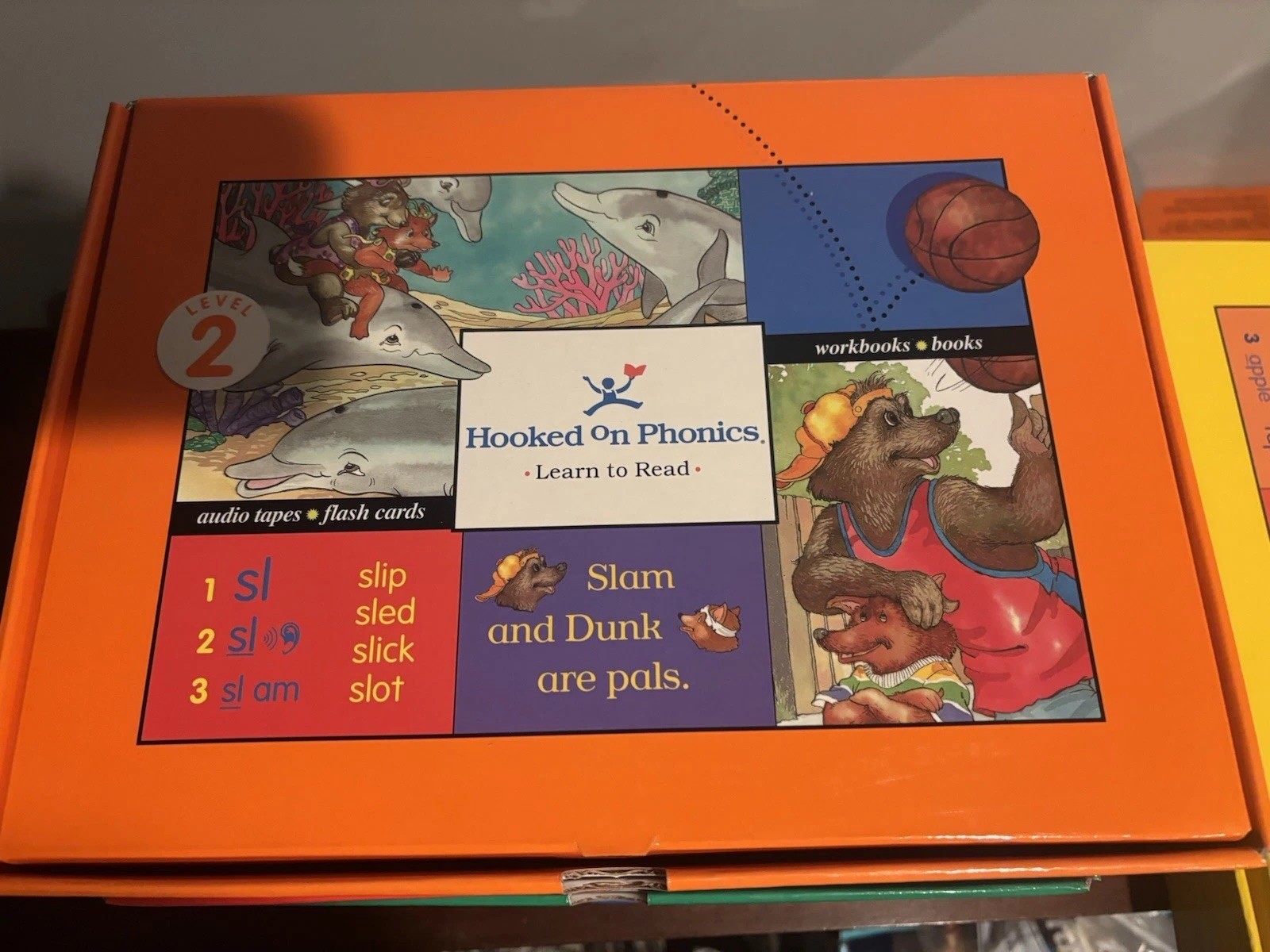 Hooked On Phonics 1998 Deluxe Set Level 1-5 Parents Cassettes & Books, Games 👀