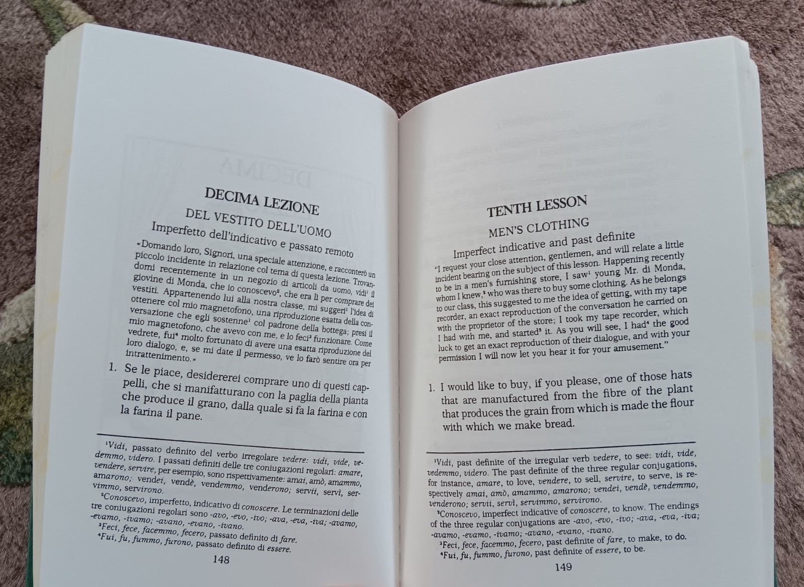 Learn To Speak Italian 2 Books Berlitz & Cortina Methods VTG HB Former Library