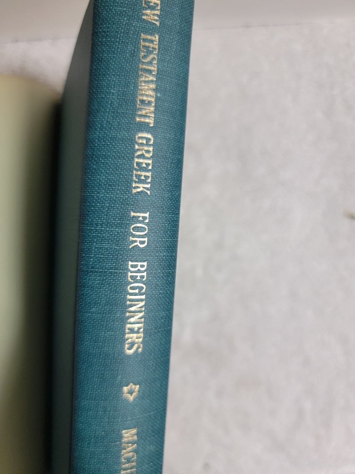 New Testament Greek for Beginners J Gresham Machen Vintage. EXCELLENT CONDITION