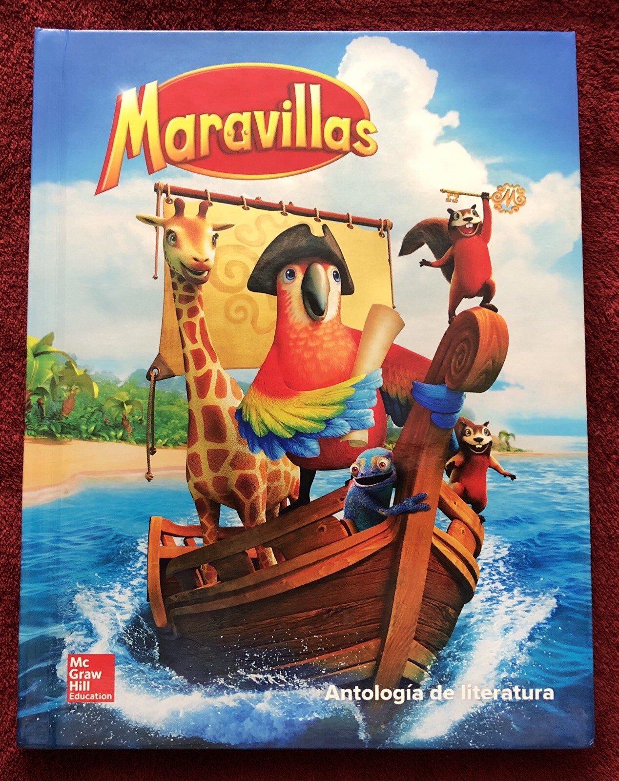 Maravillas Antologia de Literatura 1.4 Unidads 4-6 McGraw-Hill Education 2017
