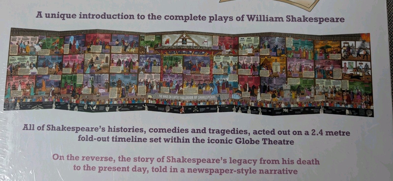 The What on Earth? Wallbook of Shakespeare: A T… by Christopher Lloyd Hardback