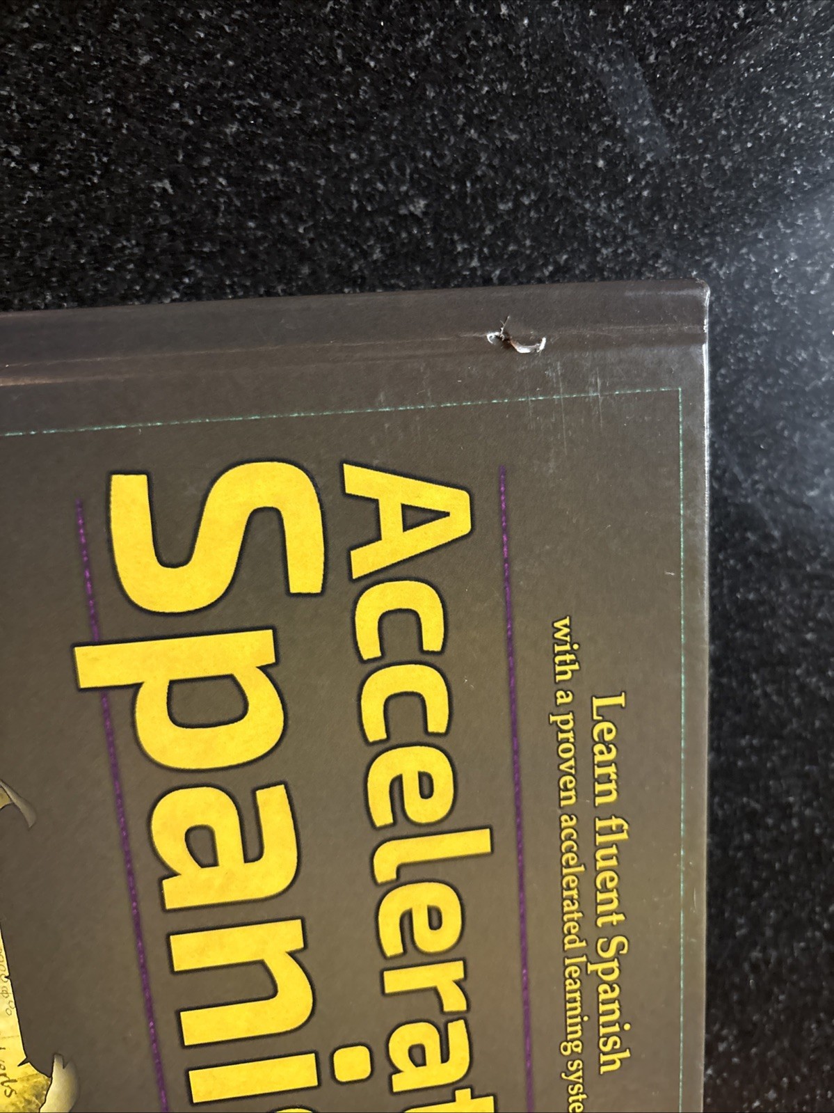 Accelerated Spanish Vol 1 & 2 Timothy Moser Hardcover Set 2016/2018 VG