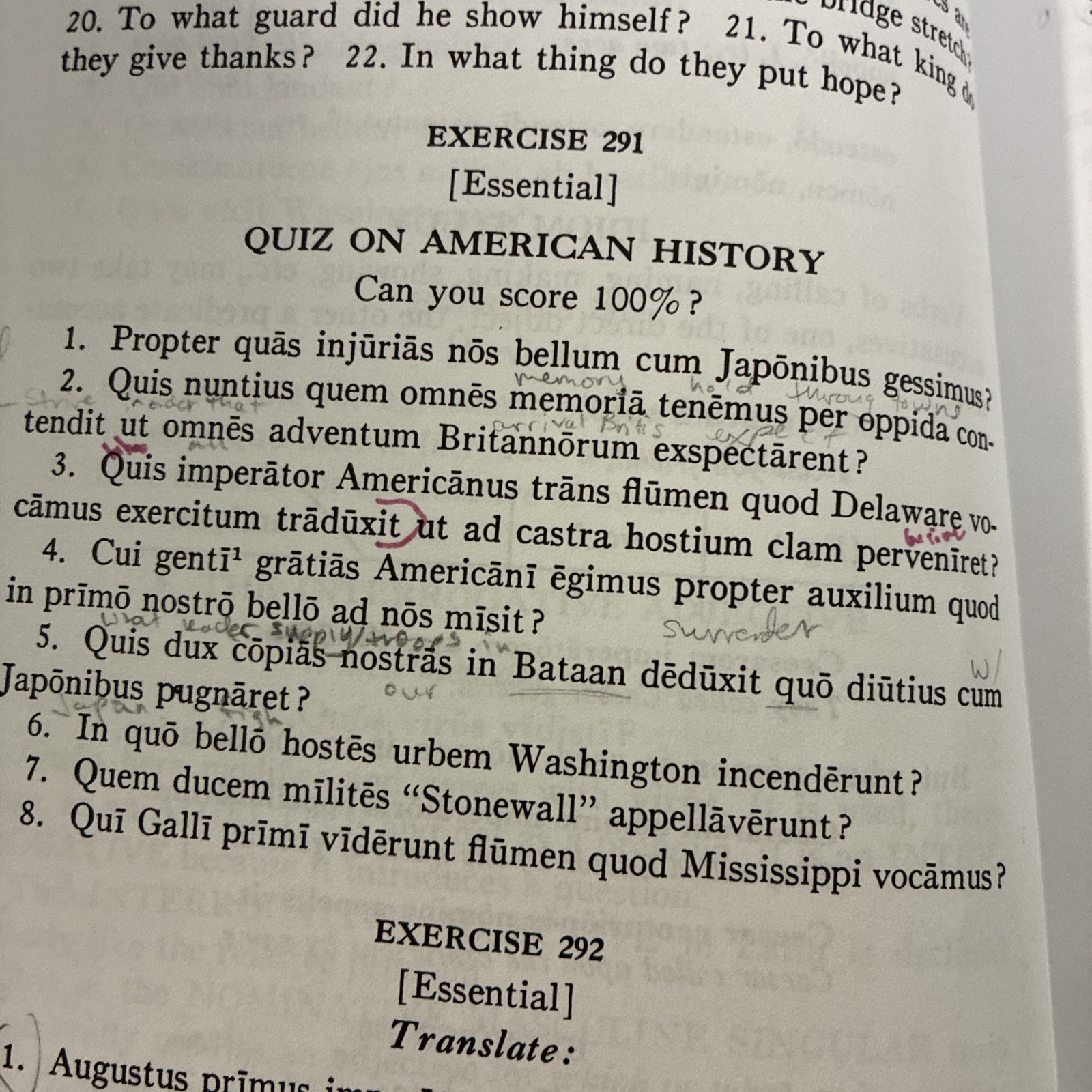 Henle First Year Latin Set – Text and Grammar Book