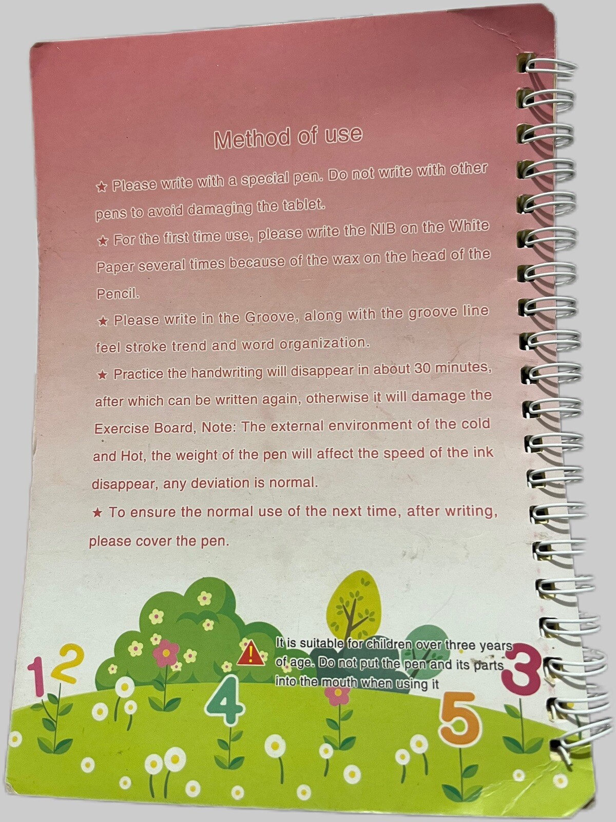 Magic Practice Copybook addition and subtraction initiation guide workbook