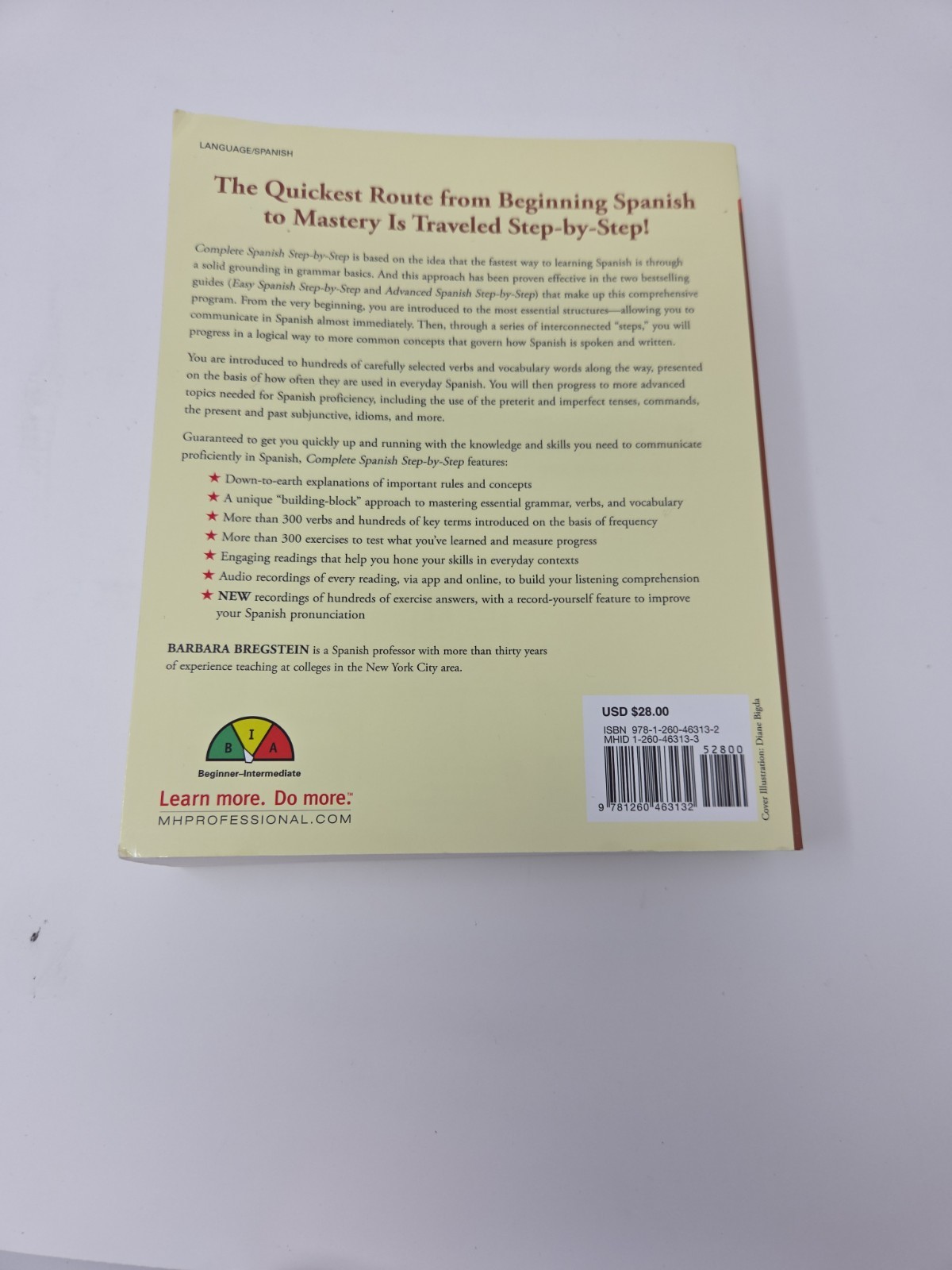 Complete Spanish Step-By-Step, Premium Second Edition by Barbara Bregstein
