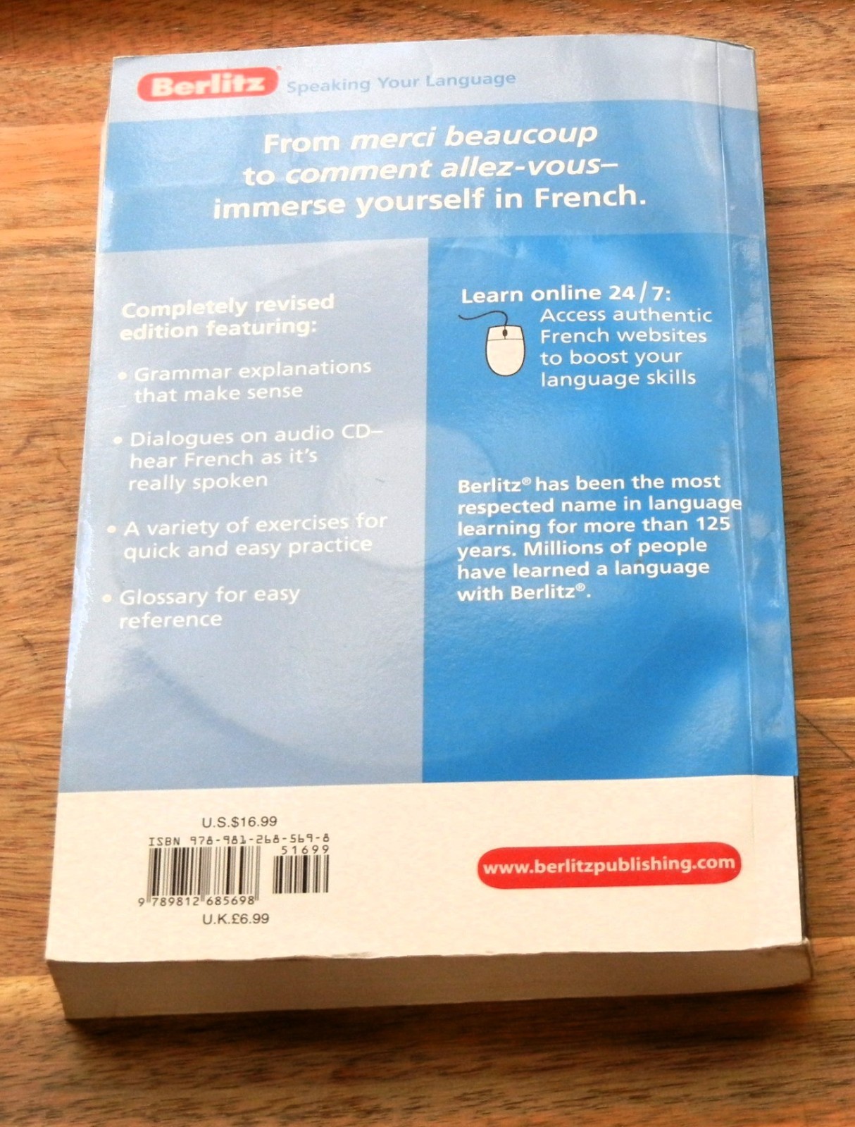 BERLITZ ESSENTIAL FRENCH INTERACTIVE SELF-STUDY AUDIO CD COURSE!