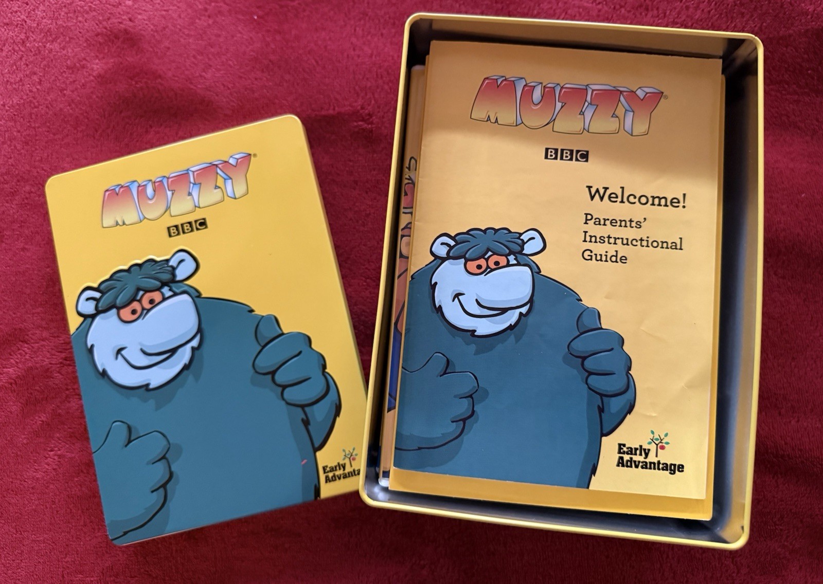 BBC MUZZY Early Level 1 Multilingual Language DVD/CD/CD-Rom Booklet Box Set