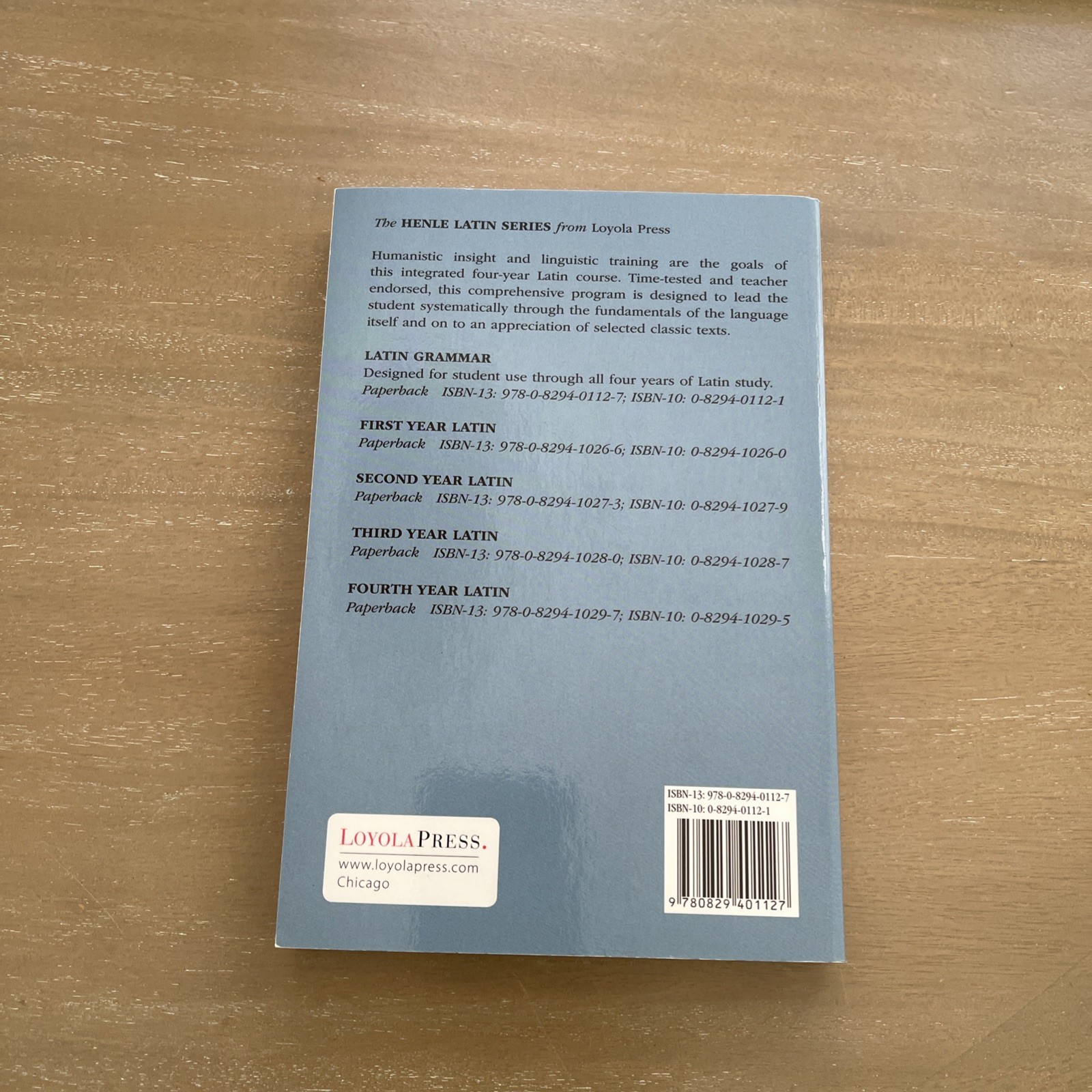 Henle Latin Ser.: Latin Grammar by Robert J. Henle (1980, Trade Paperback)