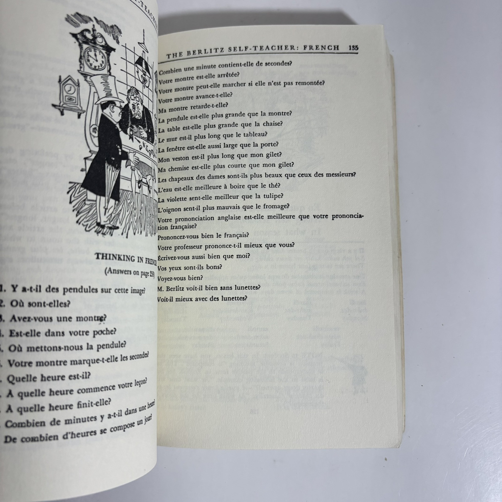 The Berlitz Self-Teacher-French, 1987, 1st TPB Edition. Home Language Study. A9