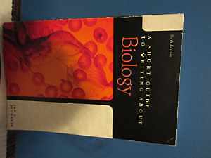 A Short Guide to Writing About Biology – Paperback, by Pechenik Jan A. – Good