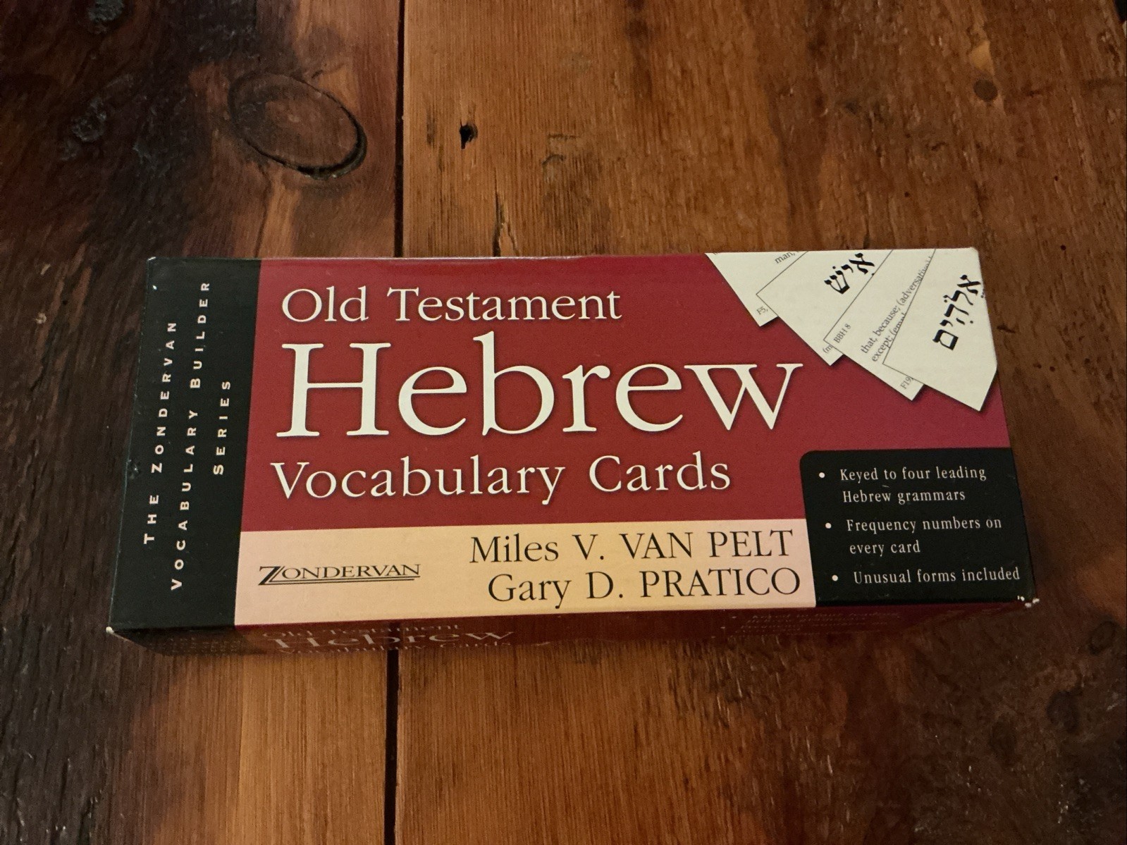 Old Testament Hebrew Vocabulary Cards (The Zondervan Vocabulary Builder VG+