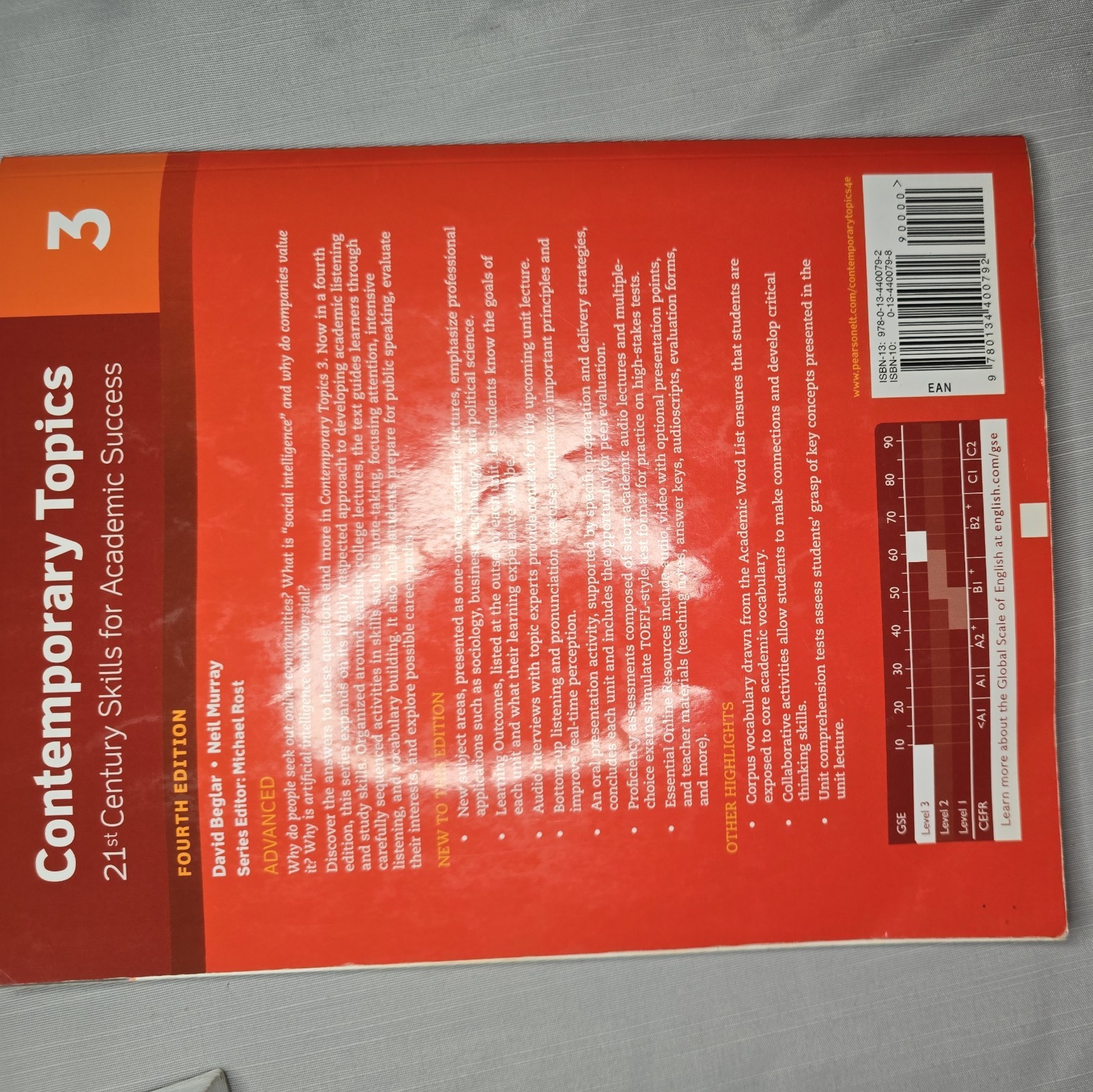 Contemporary Topics 3 : 21st Century Skills for Academic Success by Neil Murray