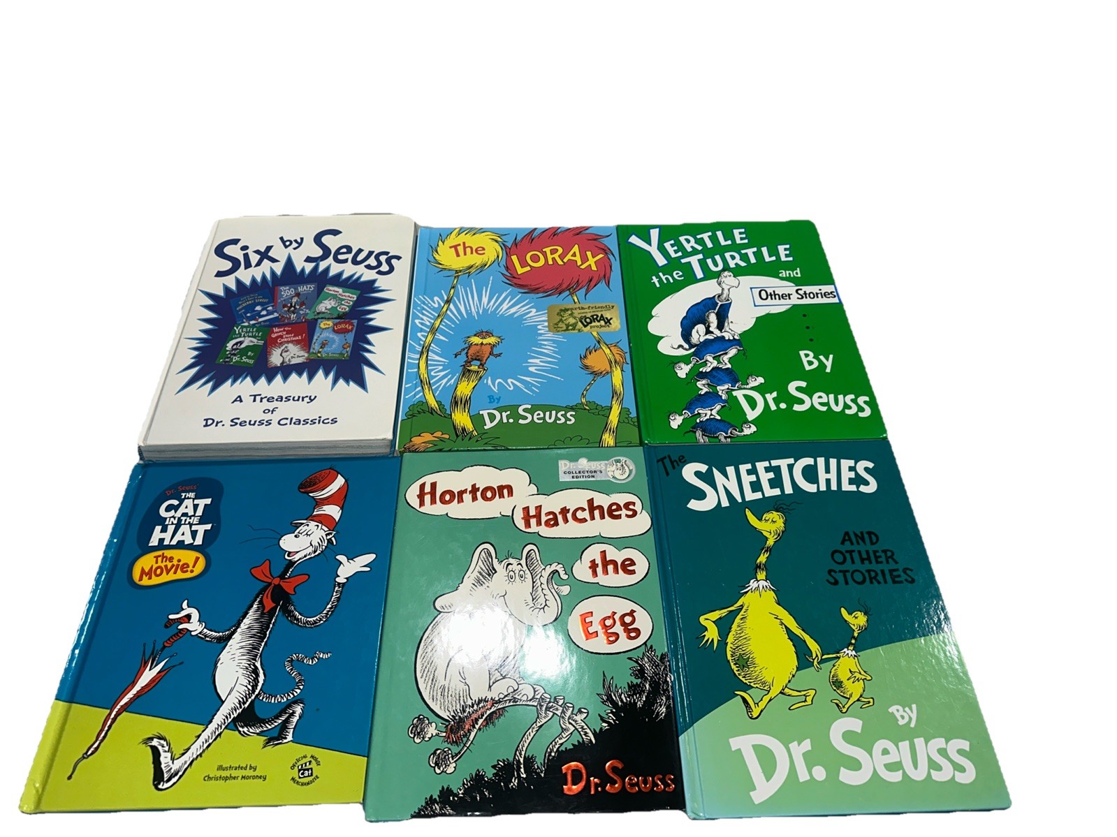 Dr Seuss Lot Of 6 Hardcover Bks – 6 Bks In 1 Volume In Six By Seuss