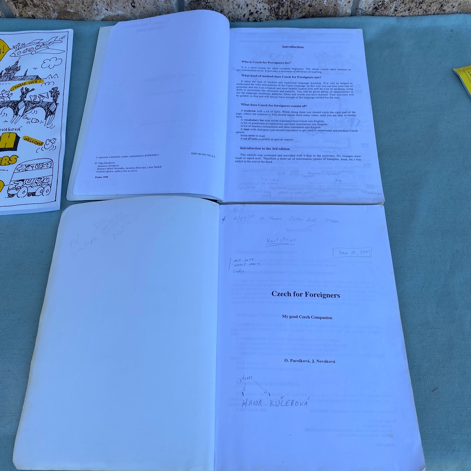 Hallo Czech for Foreigners Book No Cassette English Language Study Guide OneBook