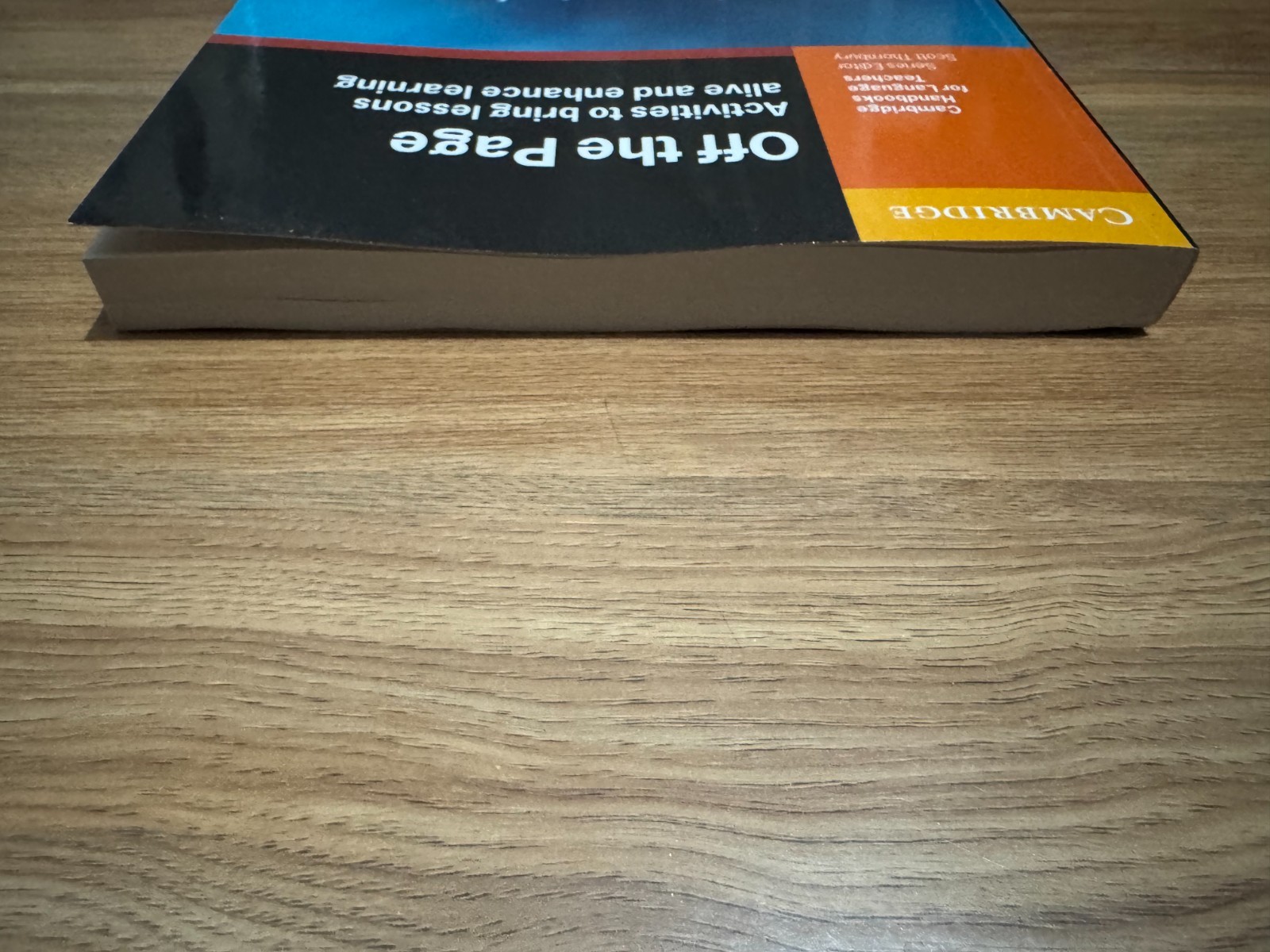 Off the Page: Activities to Bring Lessons Alive and Enhance Learn By Thaine, Cra