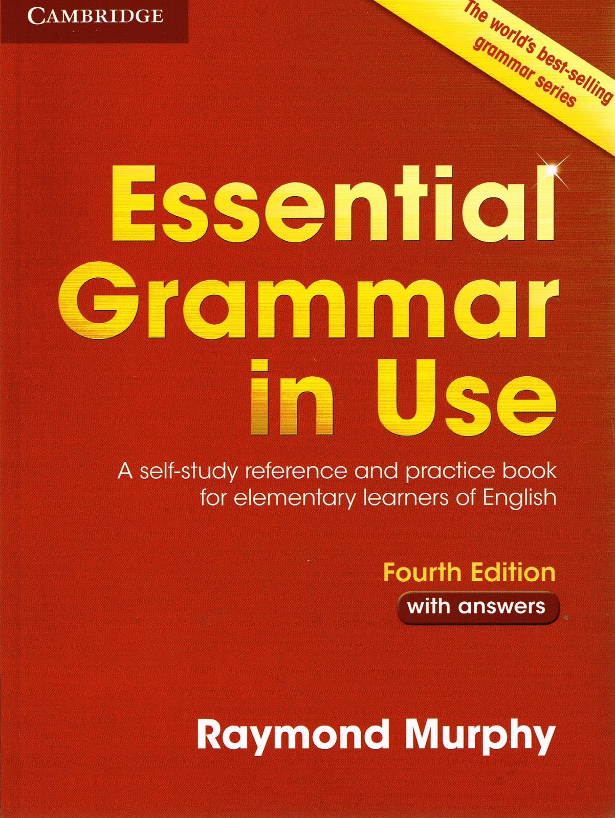 Cambridge ESSENTIAL GRAMMAR IN USE with Answers 4TH Edition 1107480558 @ NEW