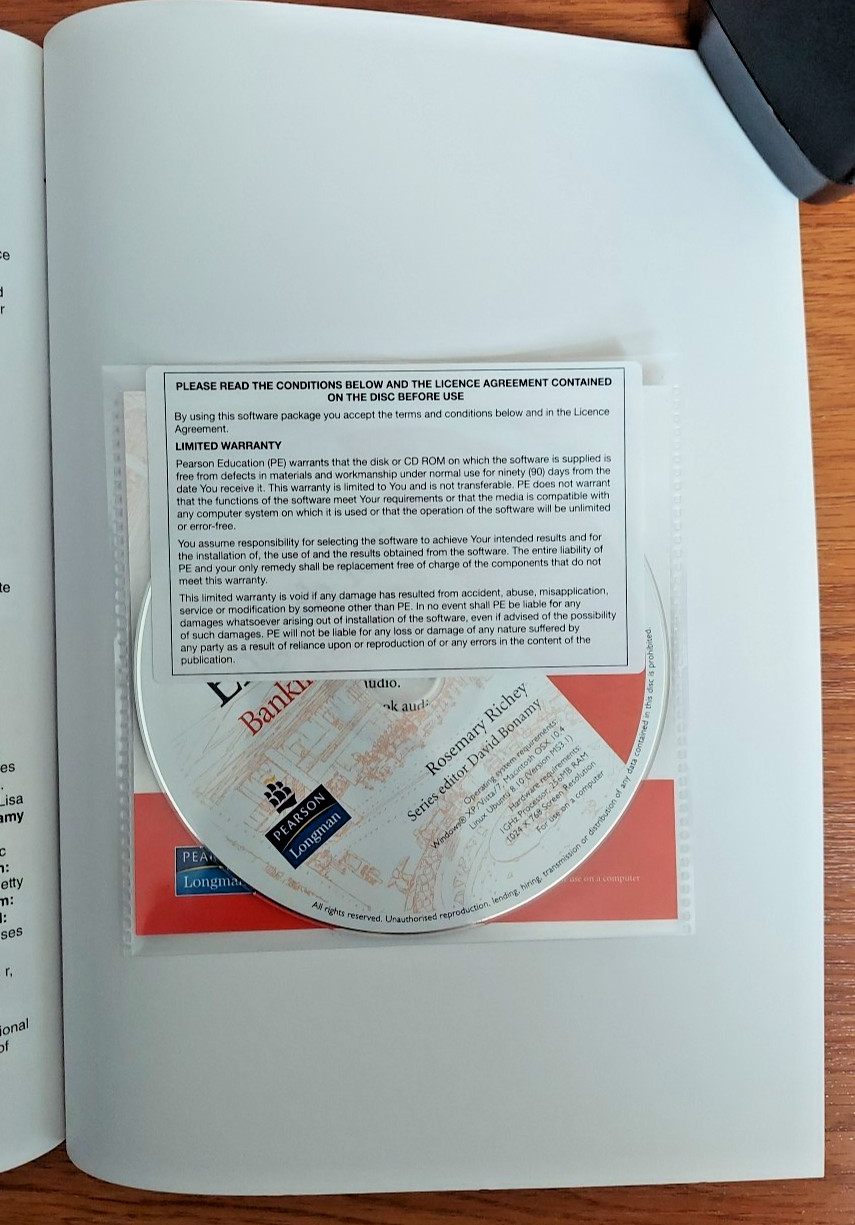English for Banking & Finance 1 Vocational English Course Book with CD-ROM New