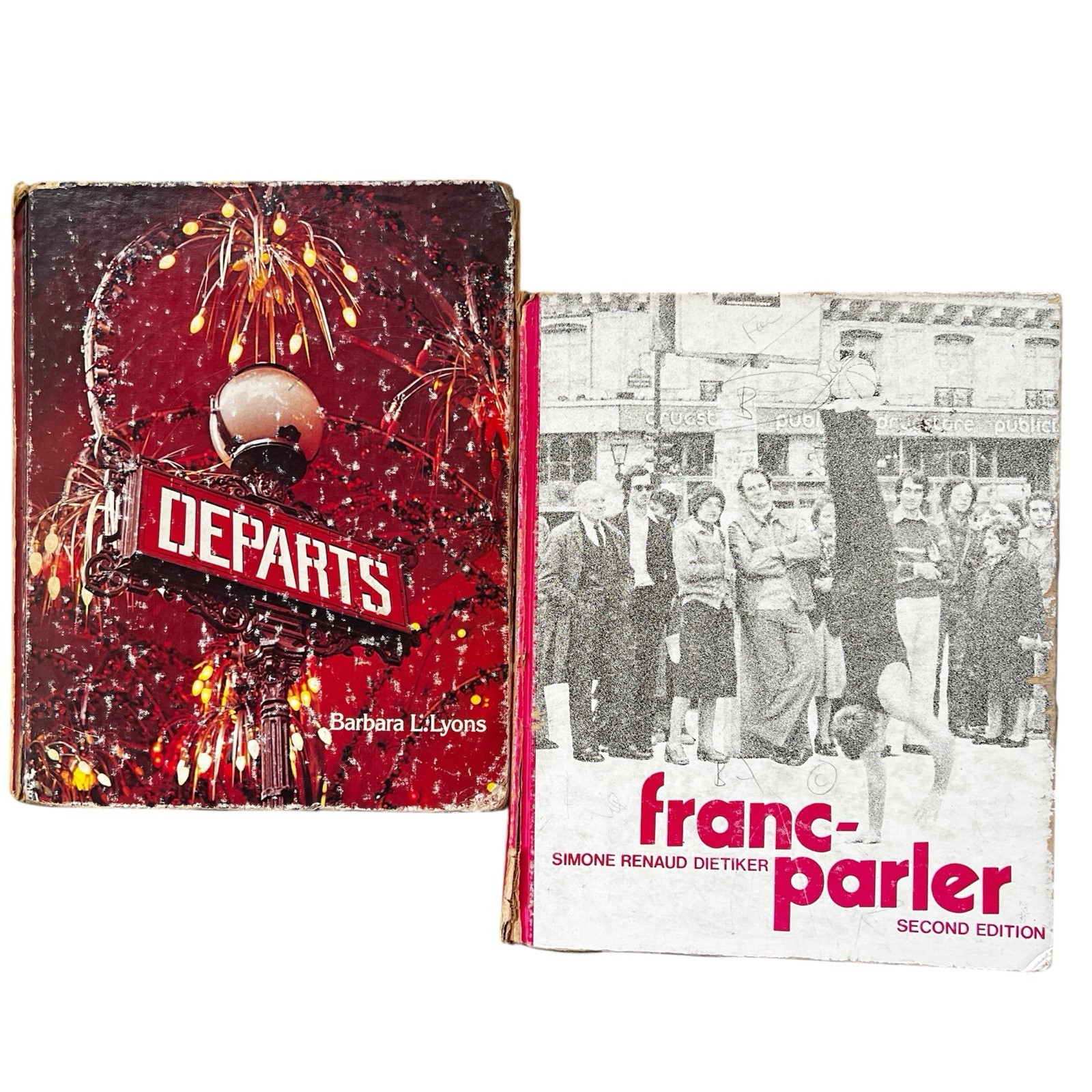 Vintage French Language Textbooks: Départs and Franc-Parler