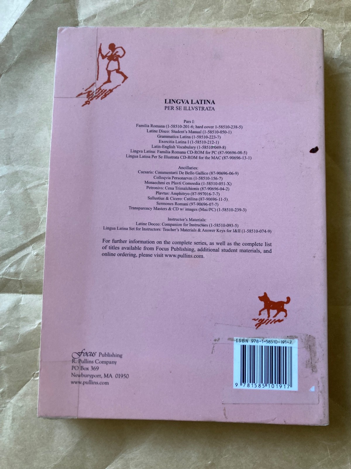 Lingua Latina per se Illustrata, Pars I: Familia Romana – Lot