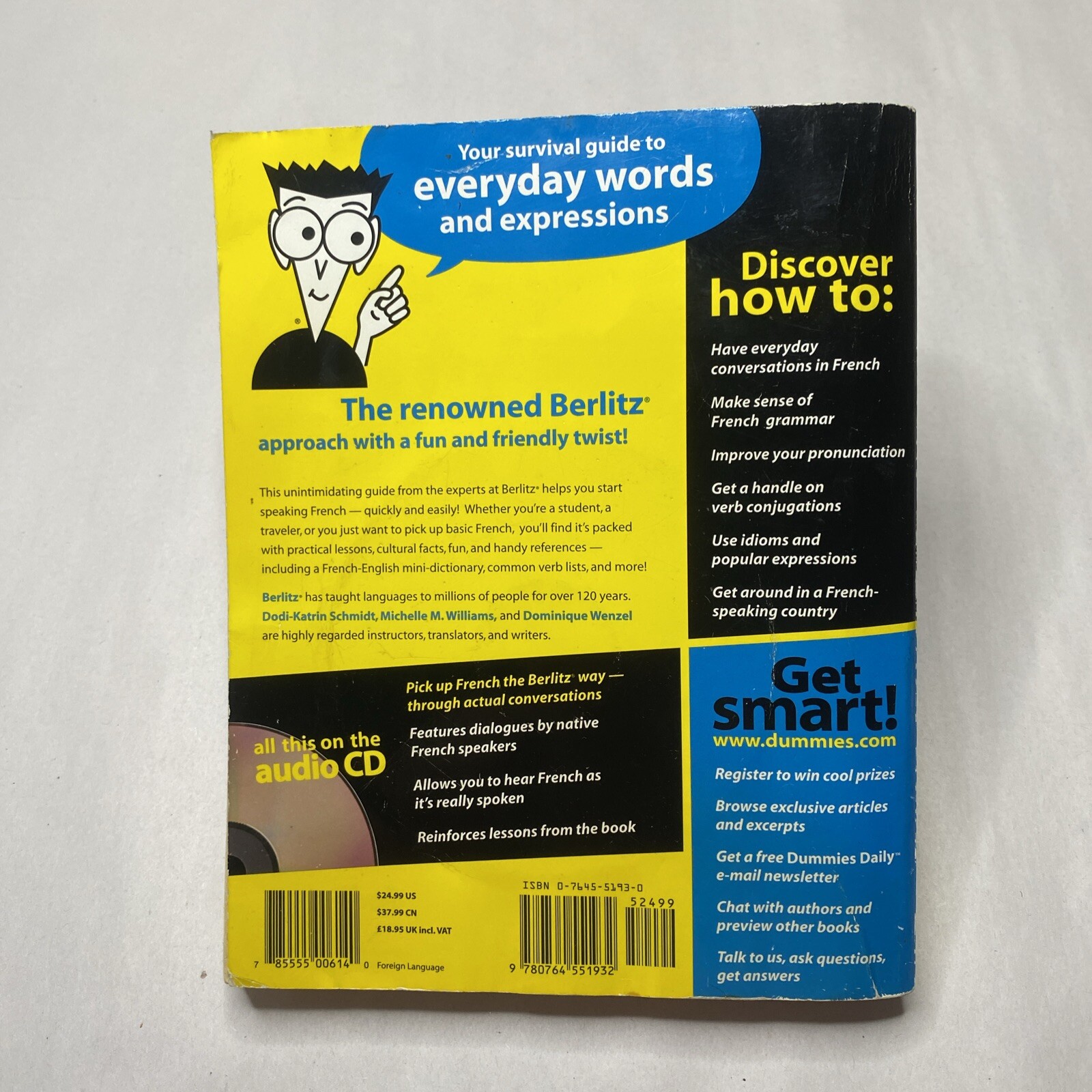 French for Dummies by Michelle M. Williams, Dodi-Katrin Schmidt and Dominique…