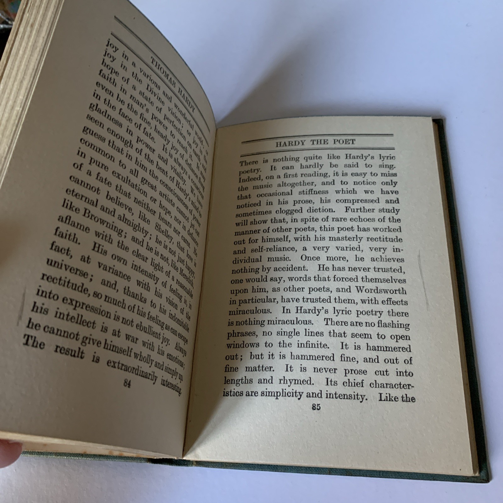 Writers of the day, Thomas Hardy by Harold Child 1916 First Edition Hardcover