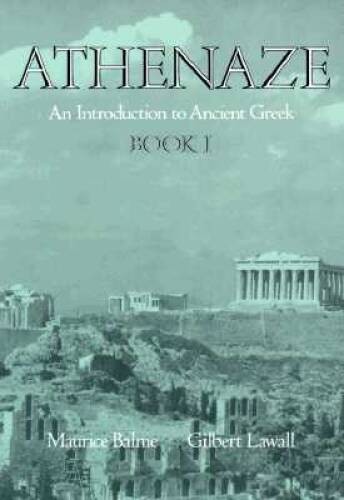 Athenaze: An Introduction to Ancient Greek: Book I – Paperback – VERY GOOD