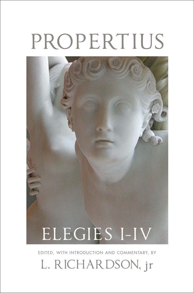 Elegies I–IV (American Philological Association Series of Classical Texts)