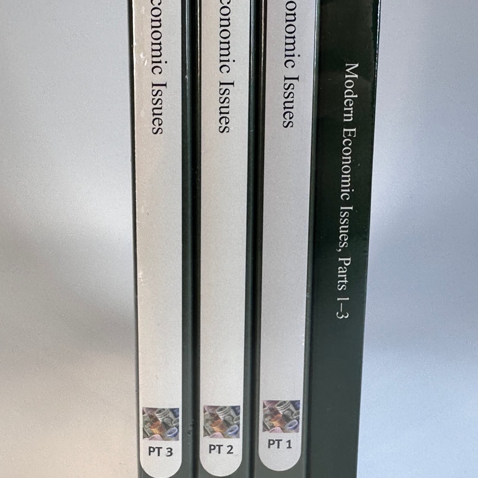 The Great Courses MODERN ECONOMIC ISSUES Parts 1-3 Course Guidebook DVD Set NEW