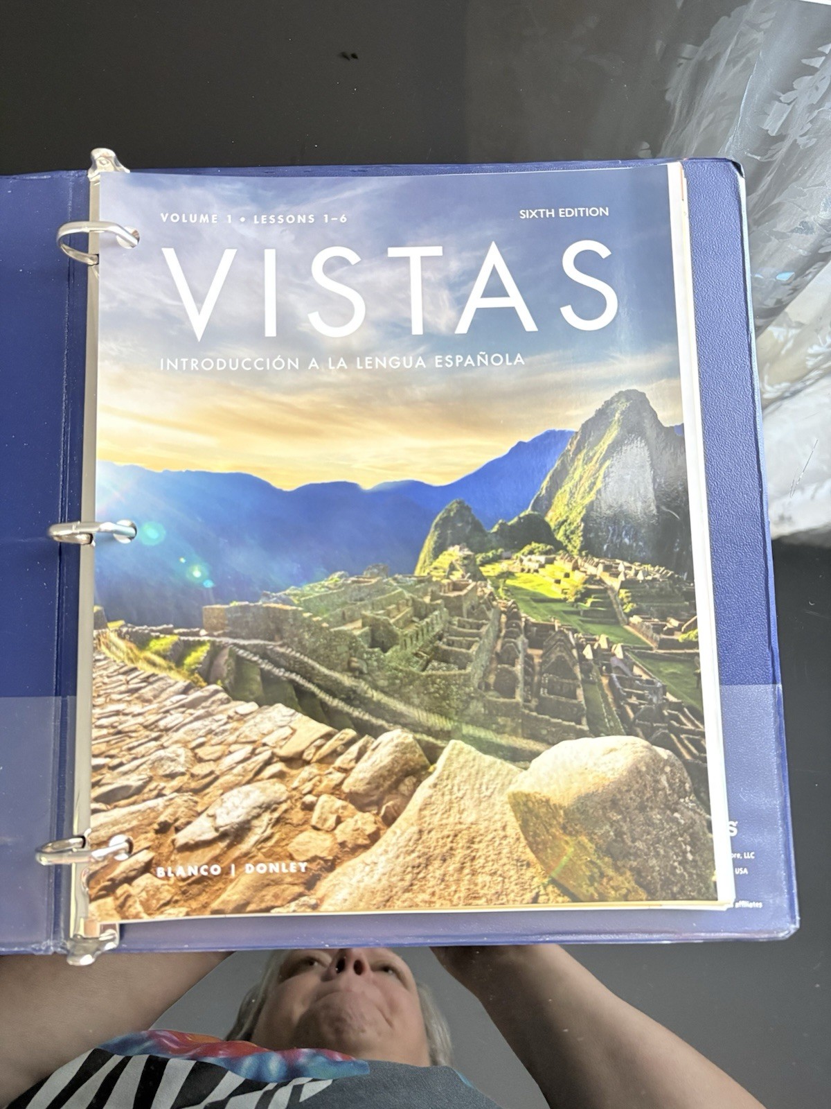 VISTAS 6th Edition INTRODUCTION ESPANOLA Looseleaf in 3-Ring Binder 2020 NO CODE