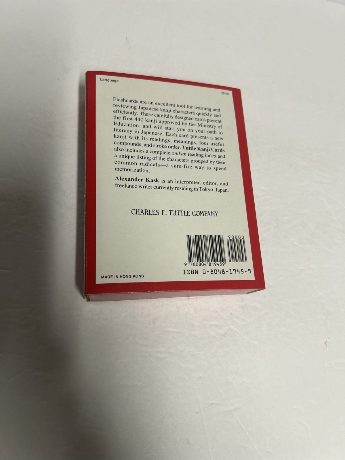 Kanji Cards The First 440 Knaji By Tuttle Publishing Alexander Kask New