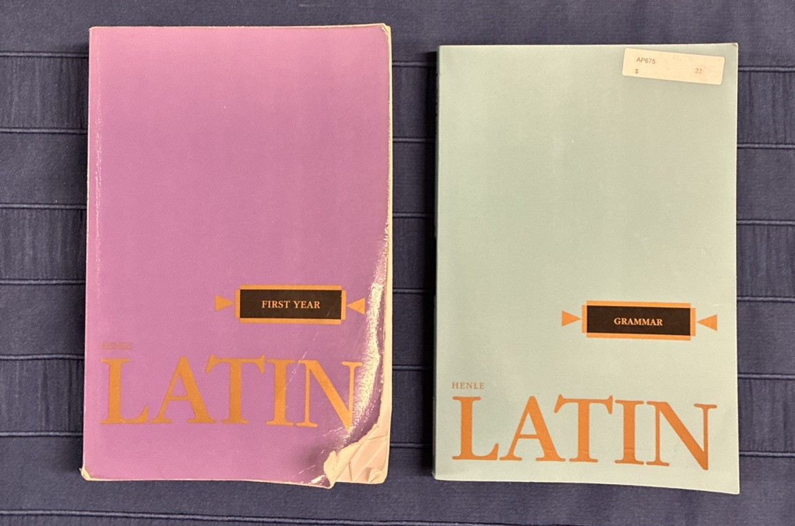Henle First Year Latin Set – Text and Grammar Book