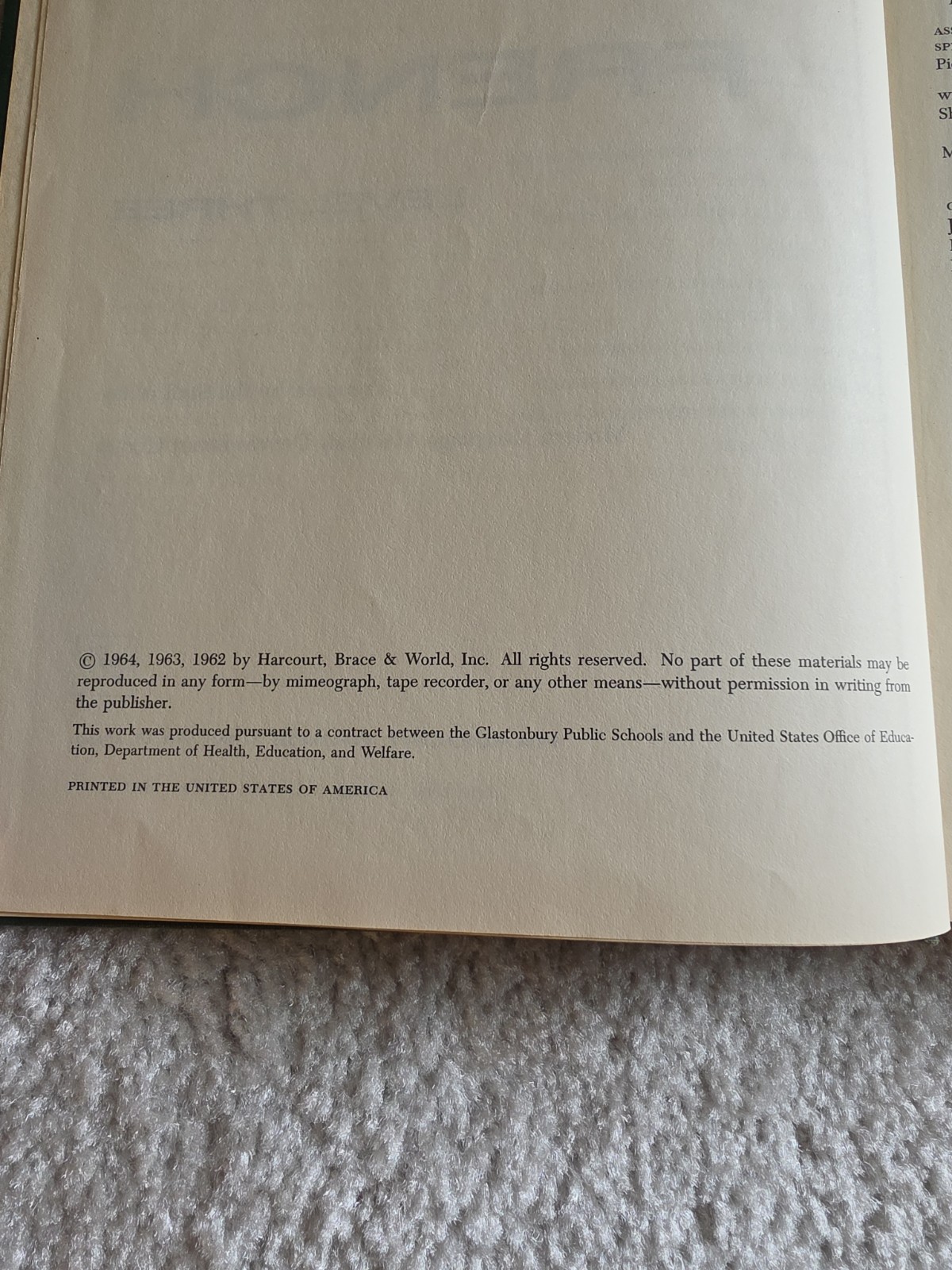 A-LM French Level Three 1964 Audio Lingual Materials Course Vintage