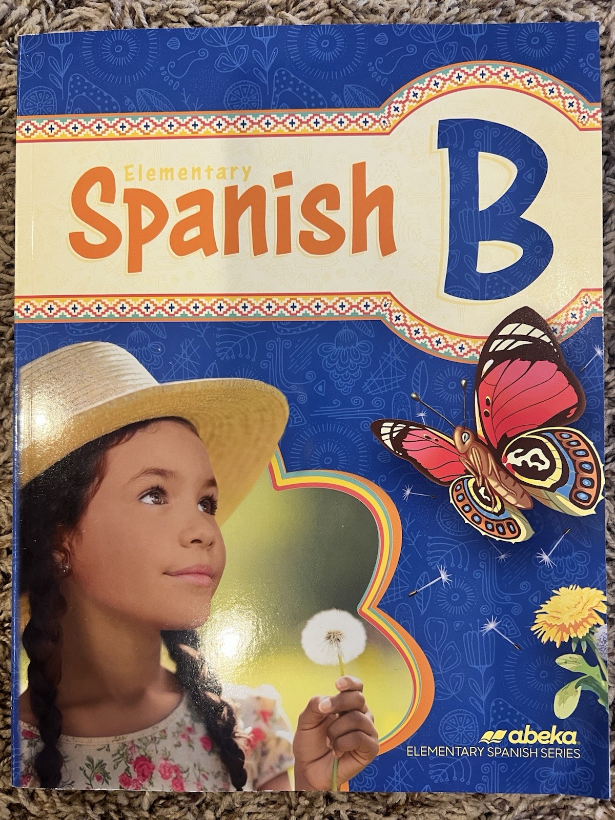 Abeka Elementary Spanish B Student Text & Teaching Cards New