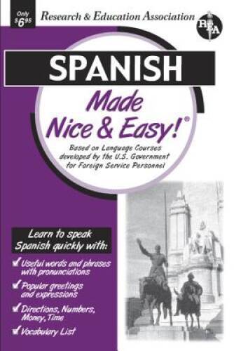Spanish Made Nice Easy (Language Learning) – Paperback – GOOD