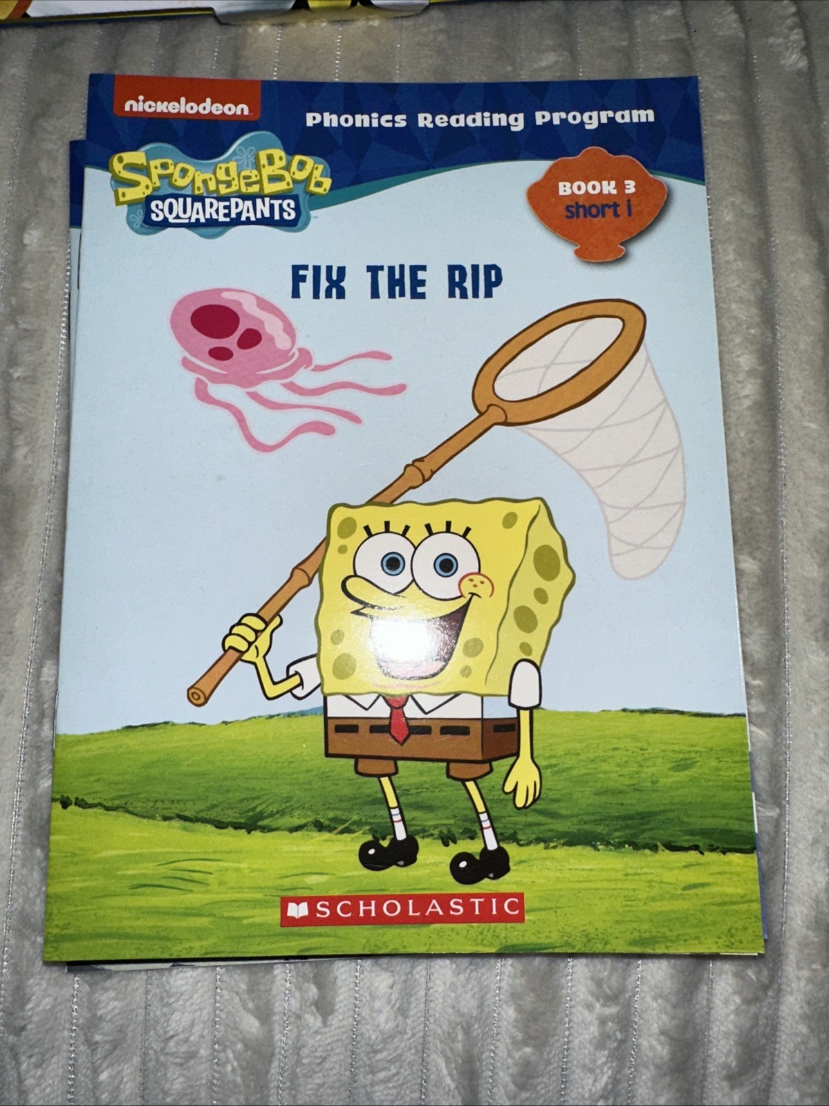 SCHOLASTICS LEARN TO READ WITH SPONGEBOB A PHONICS READING PROGRAM