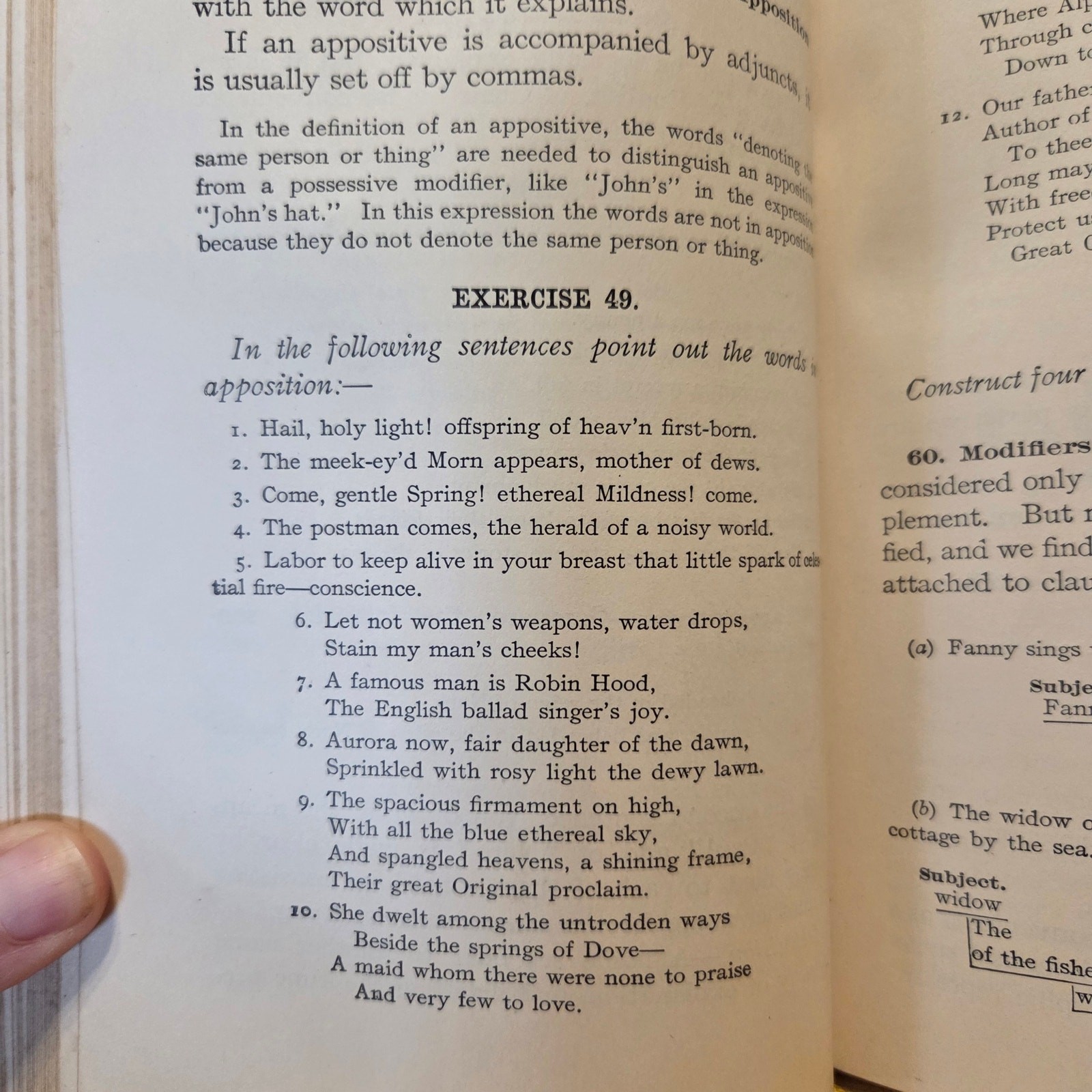 Newson’s Modern English Grammar Book Two With Composition Buehler Hardcover 1906